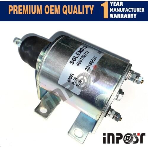 INPOST New 400100212 12V Stop Solenoid