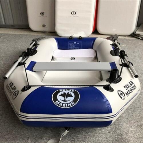 Wholesale 1 Person 175Cm Inflatable PVC Fishing Boat Kayak Canoe Raft Dinghy Air Deck Bottom With Free Accessories