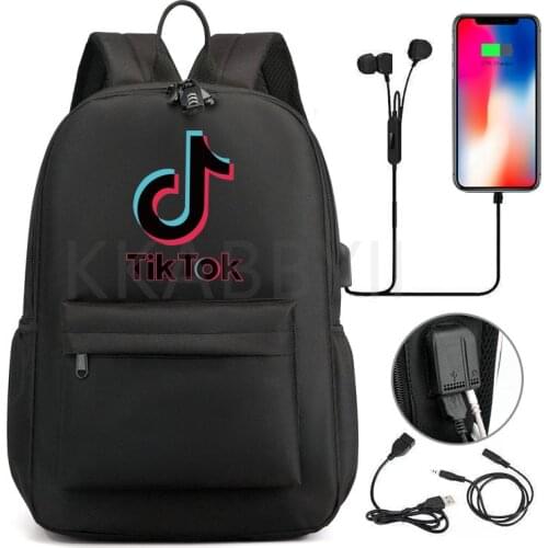 Backpack For Teeangers USB charging Students School bag Anti-theft Computer Laptop Mochilas Capacity Travel Bag