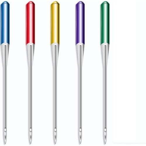 Sewing Needles10 Pcs/Set Anti-jump Needle Multi Function Elastic Cloth Stretch Needles For Sewing Machine Home Sewing Accessor