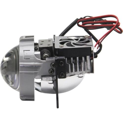 Bedehon 2 PCS 2.5" LHD RHD Bi LED Biled Projector Headlight Car Lens Lenticulars for e92 m3, for Ford Focus 2 restyling