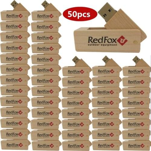 Custom Logo Wooden USB 2.0 Flash Drive 4GB 64GB 16GB Memory U Stick 32GB Usb Pendrive Photography Wedding Gifts pen drive