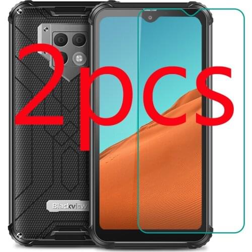 2PCS For Blackview BV9800 Pro Tempered Glass Safety Protective 9H ON BV9800Pro Screen Protector Film Cover Guard HD