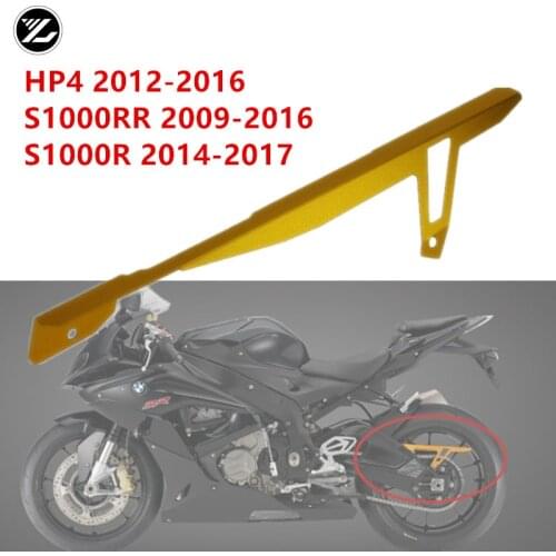 Motorcycle Chain Guard Mud Cover Panel Cowl Protector for BMW HP4 2012-2016 S1000RR 2009-2016 S1000R 2014-2017