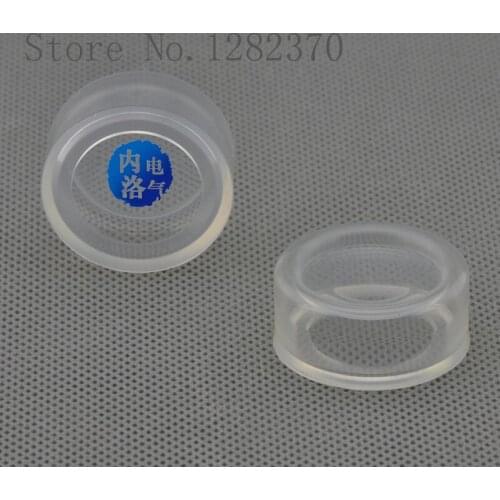 [ZOB] Authentic original plastic button switch XB5A transparent protective cover ZBPAC flat buttons Waterproof Case --50pcs/lot