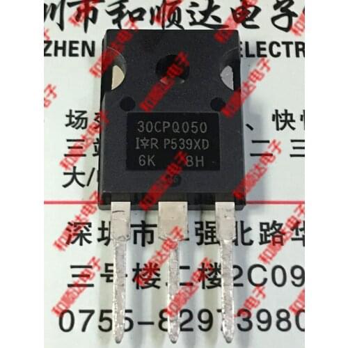 10pcs/lot 30CPQ050 New Spot TO-247 50V 30A