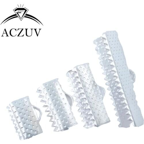 1000pcs Silver Plated 6mm 8mm 10mm 13mm 16mm 20mm 25mm 30mm 35mm Ribbon Cord End Fasteners Clasps Clips Crimp Beads RCE002