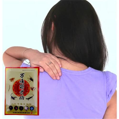 Chinese Medicine Spider venom Pain Relief Patch 16pcs Muscle Relaxation Neck Back/Body Ache Massage Far IR Plasters Analgesic