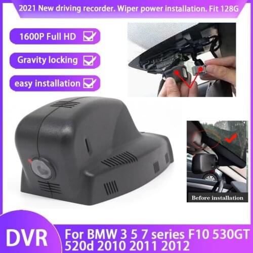 2k HD 1600p Car DVR Driving Recorder Easy to install For BMW 3 5 7 series F10 530GT 520d 2010 2011 2012 2013 2014 2015 2016