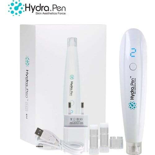 Wireless Hydra Pen H2 Professional Microneedling Pen Hydrapen Derma Roller Microneedle Pen Serum Applicator With 10pcs Cartridge