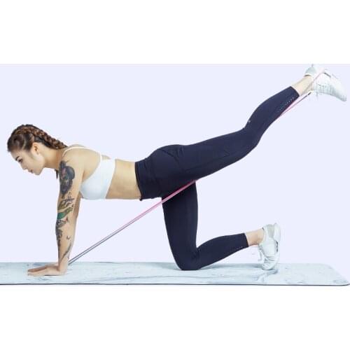 Yoga Pull Rope Elastic Resistance Bands Fitness Rope Rubber Bands for Fitness Equipment Expander Exercise Tube Training hot