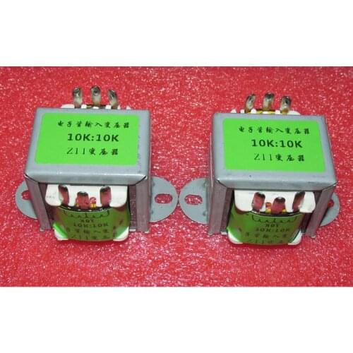 PT-51 10K: 10K wide frequency response Z11 core signal transformer, balanced single-ended input, balanced single-ended input