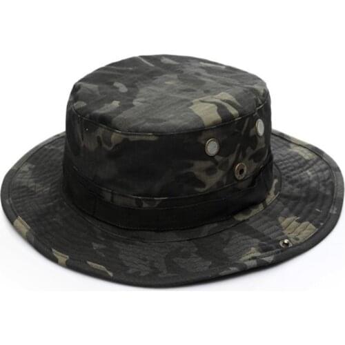 TAK YIYING Outdoor Sports Camouflage Hat Military Army Tactical Bonnie Hat Hunting Hat Round-Brimmed Bonnet Hat