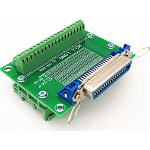 57Series 36-Pin 0.085" Female Header Connector Breakout Board