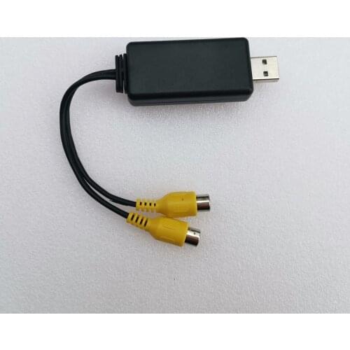 The video out box to HDMI or AUX