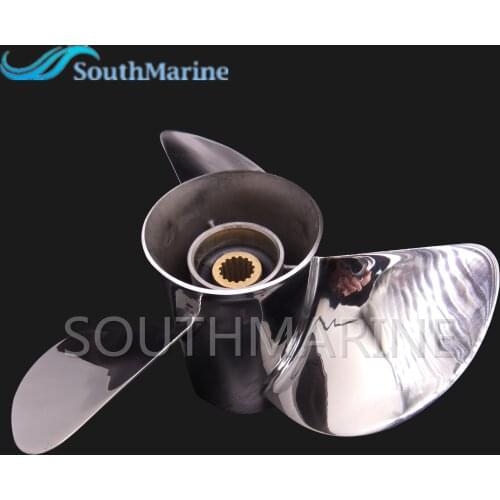 688-45970-03-98 Boat Motor Stainless Steel Propeller 13x19-K for Yamaha 60HP 70HP 75HP 80HP 85HP 90HP 115HP 130HP Outboard