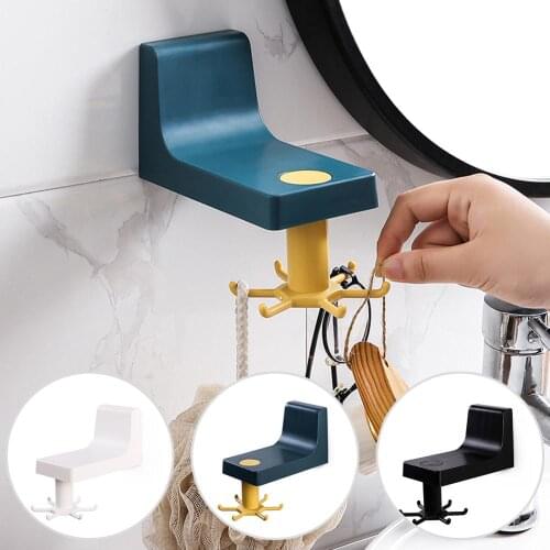 Multifunction Self-Adhesive Plastic Wall Hook hanger Creative Kitchen Vacuum Sucker Holder Heavy Bathroom Accessories gadgets