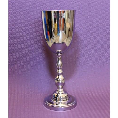 New arrival 53cm 20.8inch Express free shipping 10pcs/lot silver wedding table centerpiece flower vase