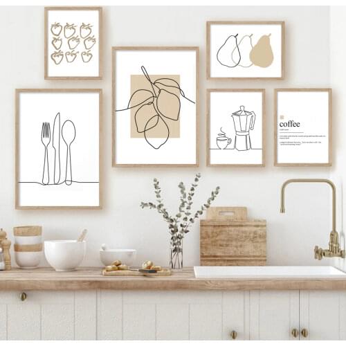 OCIBOTO Wall Paintings For The Kitchen