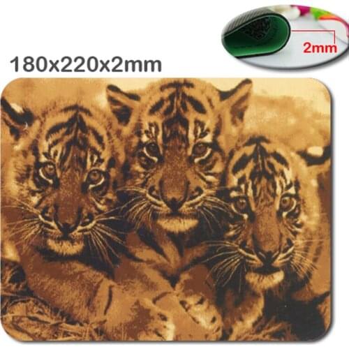 Hit the Arab tiger pattern model custom printing anti-skid carpet durable lasting comfort photoelectric mouse pad creative mode