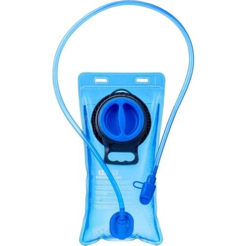 Water Reservoir Hydration Pack Replacement 2L Outdoor Sports Climbing Hiking Folding With Insulated Tube And Auto Shut-Off Valve