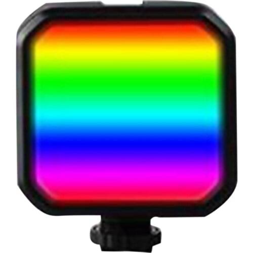 RGB Video Light,Portable 3000K-7000K LED Video Light For Gopro Canon Camera And Youtube Fill Light