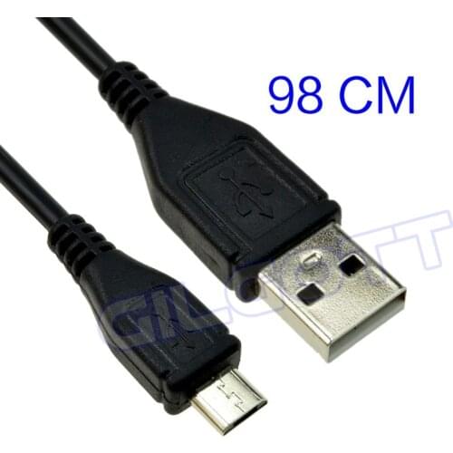 Micro USB Charger Cable Charging Power Cord Line for Microsoft Xbox One Wireless Controller PS4 Gamepad 98cm