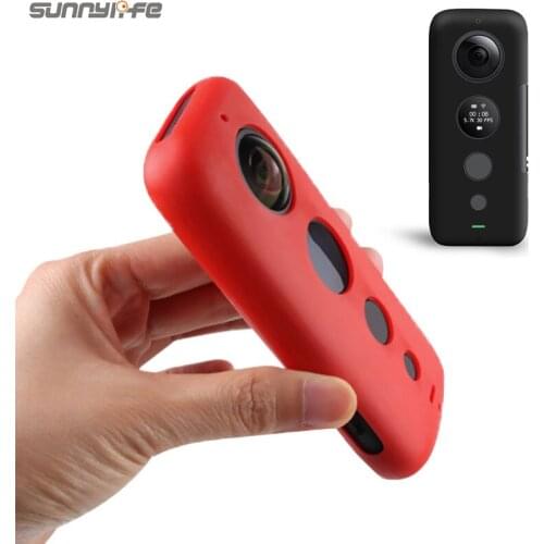 Silicone Protective Case Waterproof Scratchproof Selfie Shooting Accessory for Insta360 One X