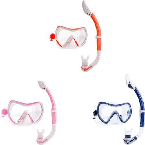 Snorkeling Snorkel Tube Set Diving Anti-Fog Swimming Diving Goggles Snorkel Tube Diving Snorkeling Equipment