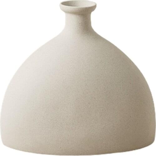 Home Decoration Vase Ceramic Vase' Creative Ceramics Decorative And Functional Purposes Arrangement Living Room White Vases