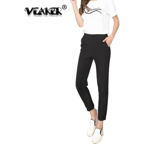 VEAKER Women's Wide Trousers