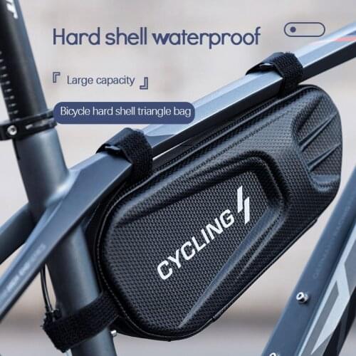 Bicycle Bag MTB Bike Reflective Front Top Frame Tube Bag Mountain Bike Bag Rainproof Saddle Bag For Cycling Bicycle Accessories