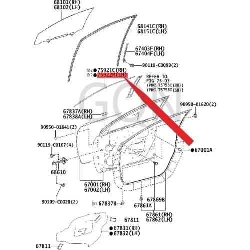 Left side shading film 2014-Toy ota LEV IN front door black sticker L color film matte black matte light decorative sticker