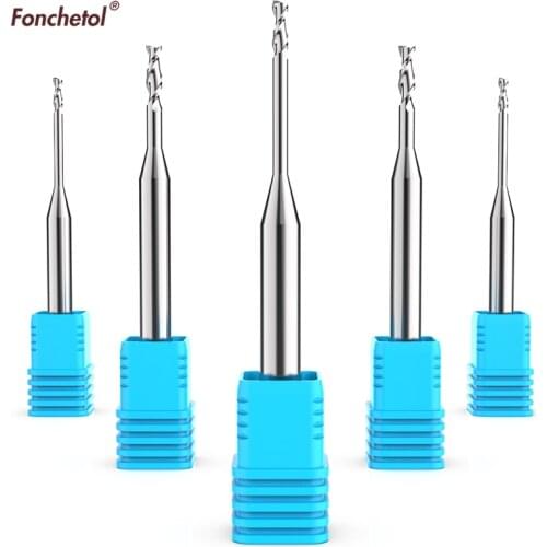 1PCS-Free shipping,solid carbide 2 edges spiral tungsten end mill for aluminum brass steel,deep Groove long neck milling cutter