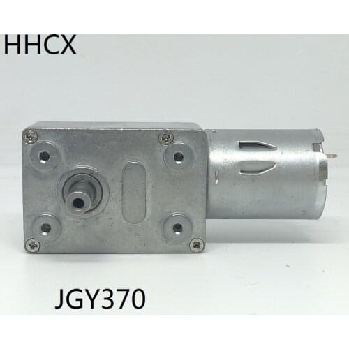 1PCS DC Gear motor 24V JGY370 Metal gear motor Turbo Geared Worm Motor