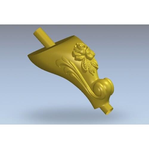 3d model for cnc in STL format for CNC Router engrave carve artcam aspire furniture part leg M250 (10)