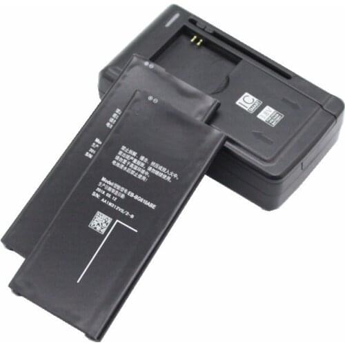 2x 3300mAh EB-BG610ABE Battery + Charger For Galaxy J7 Prime On7 2016 G610 G615 G6100 J7 Prime 2 J7 Max J6 Plus / J4 Plus A710