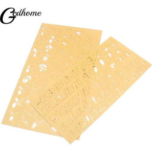 Acrylic Letter Mold Press Cookie Cutter DIY Cake Stamp Fondant Mold Biscuit Cookie Stamp Baking Cake Decorating Tools