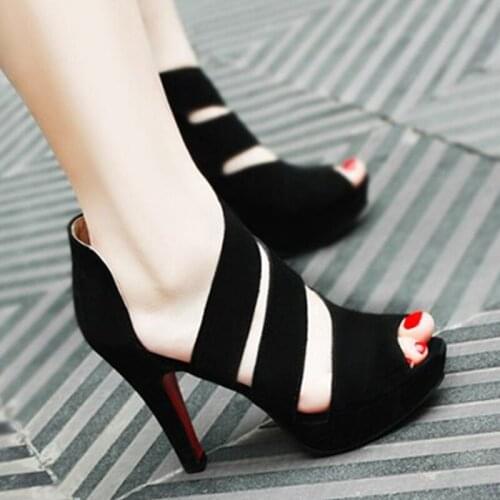 ANGLIU Suede Pumps