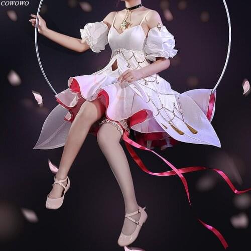 Anime! Cardcaptor Sakura Kinomoto Sakura Game Suit Elegant Dress Uniform Cosplay Costume Halloween Party Role Play Outfit Women