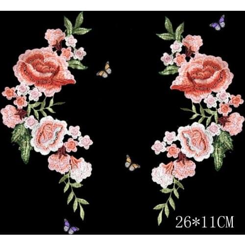 Free shipping Sewing Floral Flower Motif Venise Lace Applique for Garment Embroidery Lace patch