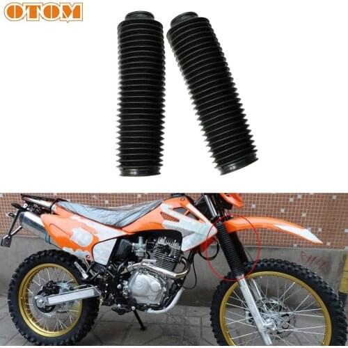 OTOM CQR Fork Cover Gaiters Boots Motorcycle Off-road Front Rubber Fork Dirt Dust Cover Scooters Gaiters Boots Protective Sleeve
