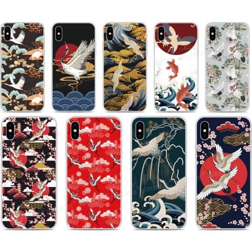 DIY Custom Photo Silicone Cover Vintage Crane For Vodafone Smart N11 V11 N10 V10 X9 E9 C9 N9 Lite V8 N8 E8 Prime 6 7 Phone Case