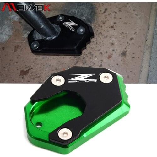 For KAWASAKI Z900 z 900 2017 2018 2019 2020 Motorcycle CNC Alunimun KickStand Side Stand Enlarge Extension Pad