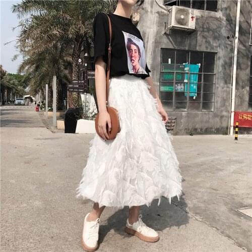 Feelingstory High Waist Skirts For Women