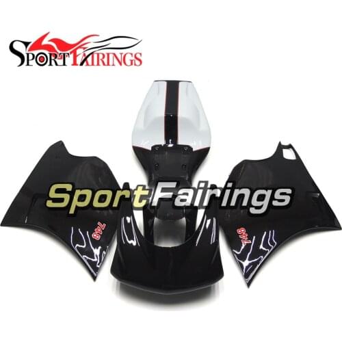 Gloss Black Fiberglass Racing Motorcycle Fairings for Ducati 996 748 916 998 1996 - 2002 96 - 02 Body Kit Monoposto Bodywork New