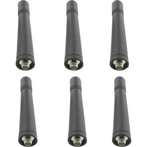 KRA23 UHF Stubby Antenna 6Pcs For Kenwood TK360 TK5320 TK3160 TK3170 TK3180 TK3200 TK3202 TK3203 TK3206