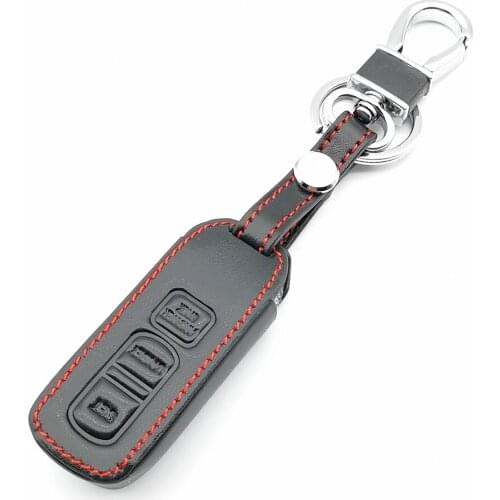 Car Leather Key Case Key Case Remote Control Motorcycle Key Wallet For Honda Scoopy Vario Monkey PCX 125 150 153 2018 2019