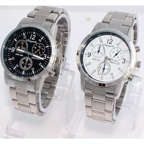 Fashion Full Steel Men business Watch Jewelry Analog Sports Luxury Dress Wristwatch Round Dial Z41