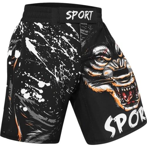 Guangzhou Mens Running Training Wear High Quality OEM Design MMA Shorts